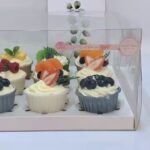 12 Cupcake box PVC with insert - Pack of 3 - Image 3
