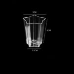 Star shaped dessert cups without lids pack of 25 - 70mls - Image 2