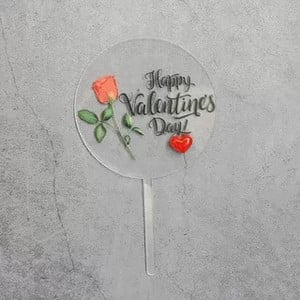 Happy Valentines Day Topper