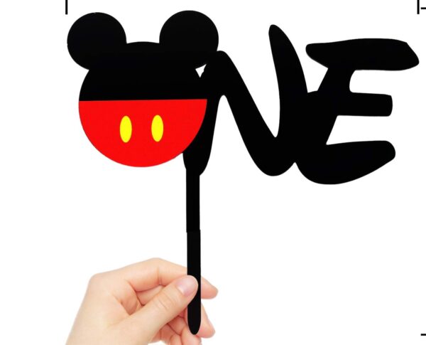 Mickey Mouse One Topper