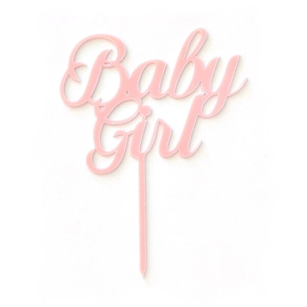 Baby Girl Topper - Pink