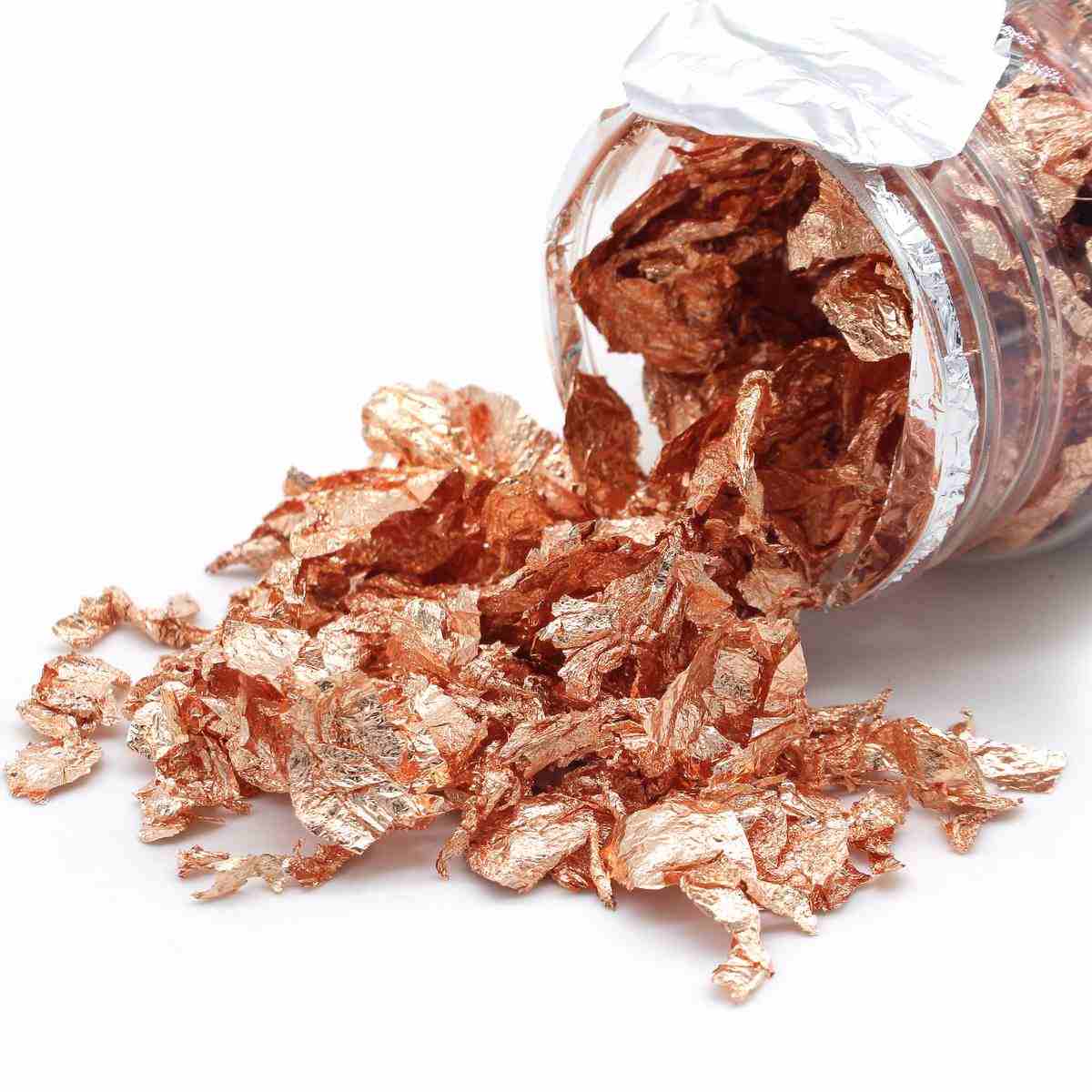rose-gold-leaf Rose gold leaf bottle - Image 1