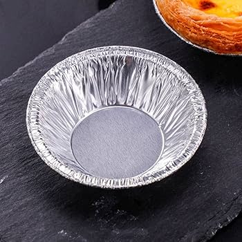 Small Round Foil Container - Pack of 100